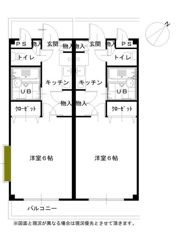 ネギビレッヂ参番館の間取り画像