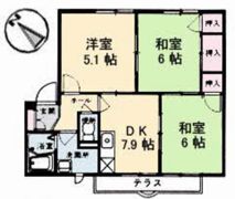 フレグランスYURI A棟の間取り画像