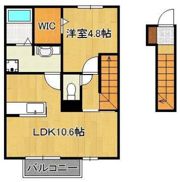 サンハイム チサの間取り画像