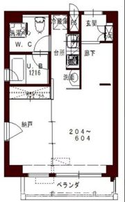 コリドールベルエアの間取り画像