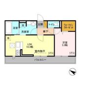 ラヴィーヌみどりのの間取り画像