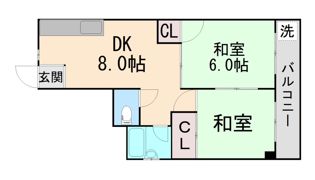 メープル王子公園の間取り画像