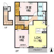 ホワイエ国富の間取り画像