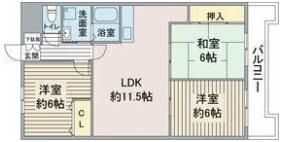 グレース貴船の間取り画像