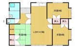 竹中貸家の間取り画像