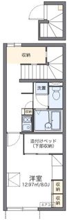 レオパレスメゾンアジュールの間取り画像