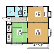 ロジュマン山田の間取り画像