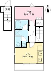 メゾン ボヌールの間取り画像
