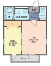 S Apt.蒲生四丁目の間取り画像