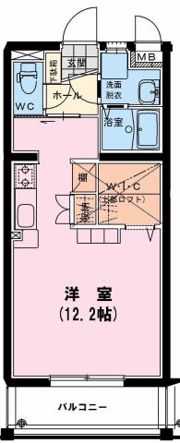 ユーミー多々良Aの間取り画像