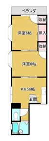 ロイヤルハイム藤の間取り画像