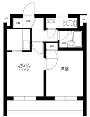 菱和パレス上目黒の間取り画像
