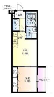 フジパレス庄内西町の間取り画像