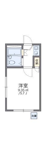レオパレスさがみ野第8の間取り画像