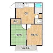 スカイハイツオギノの間取り画像