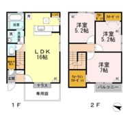 メゾンドヴェールの間取り画像