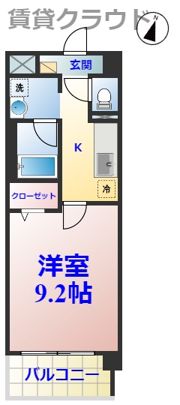 ブルーオーシャンの間取り画像