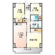 高井ハイツの間取り画像