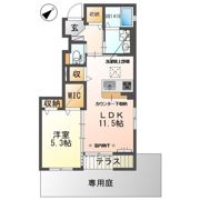 カーサ ESⅡの間取り画像