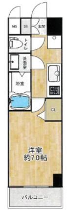 セオリー神戸ラメールの間取り画像