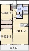 ジュネスIIの間取り画像