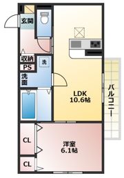 D-ROOM守山3丁目の間取り画像