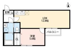 ピースフルパレス江戸川の間取り画像