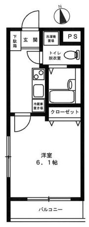 サザンパーク吉祥寺の間取り画像