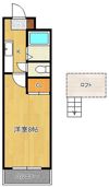 ヤンググレイス若園の間取り画像