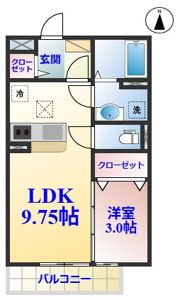 ブランコートⅡの間取り画像