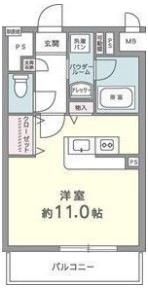 カルムクレール2.5.8の間取り画像
