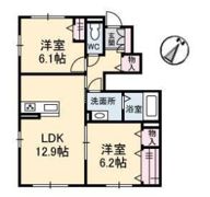 リバーサイド広古新開 A棟の間取り画像