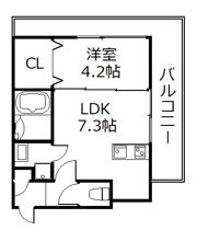 W.O.B.KYOBASHIの間取り画像