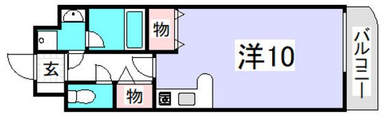 舟入FLATSの間取り画像