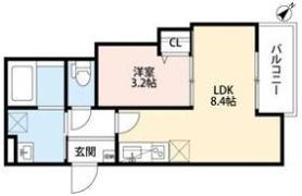 TATERUApartment大道南1丁目の間取り画像