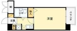 メロディーハイム淡路の間取り画像