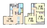 ブルーハイツ上野1の間取り画像