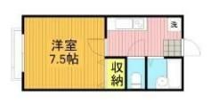 アネックス中町の間取り画像
