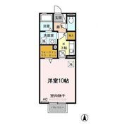 リビングタウンかじま台Ⅱ A棟の間取り画像