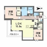 フォレナの間取り画像