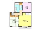 ヴァンベール江越B棟の間取り画像