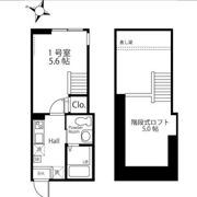 ハーミットクラブハウス東急白楽の間取り画像