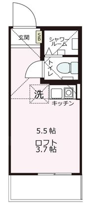 メゾンパル白楽の間取り画像