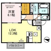 エスペランス Ⅱの間取り画像