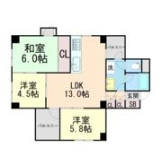 マリンクレール御影の間取り画像