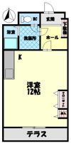 グランセ田宮の間取り画像