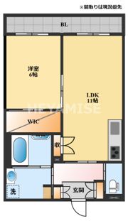 エルズコート弐番館の間取り画像