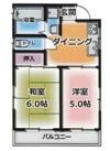 篠原南マンションの間取り画像