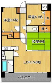 ニューガイア四季彩の丘C棟の間取り画像
