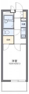 レオパレスTakes 1の間取り画像